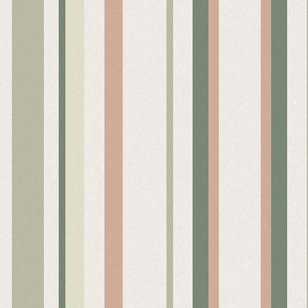 Laura Ashley Flinton Stripe Hedgerow Wallpaper