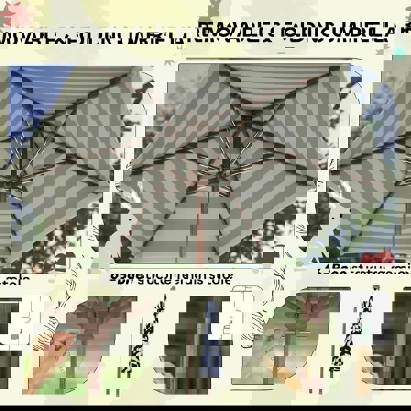 Kids Garden Table and Chair Set