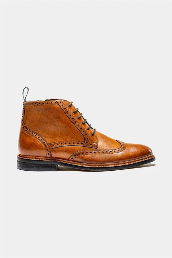 Ashmoor tan boots side