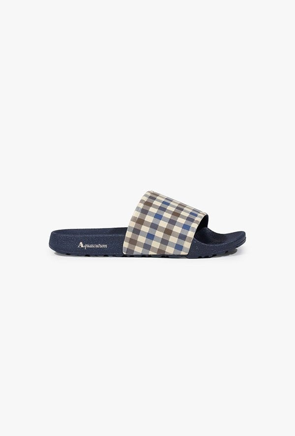 Aquascutum Club Check Sliders