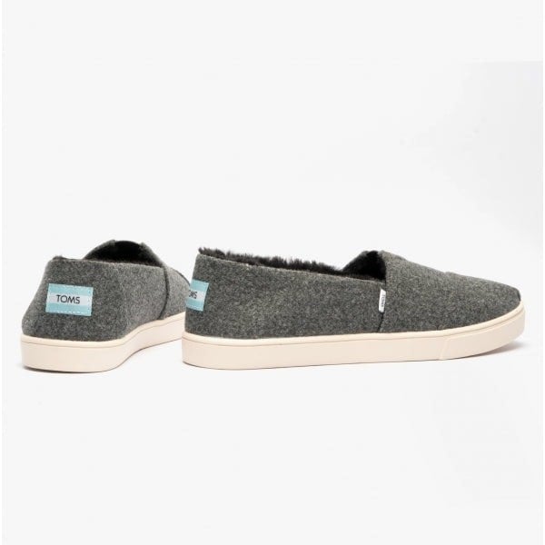 TOMS ALPARGATA CUPSOLE Womens Slip On Grey