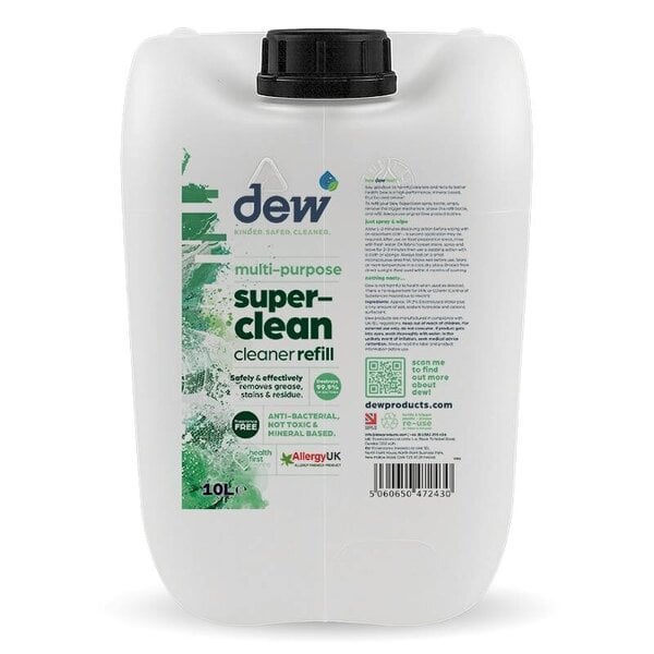 Dew Multi-Purpose Superclean fragrance-free Refill - 10L