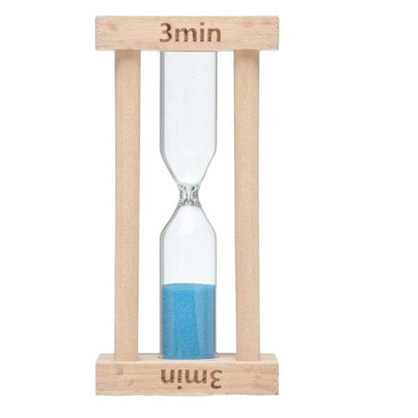 MidOcean Ci Wooden 3 Minutes Hourglass - Wood - 