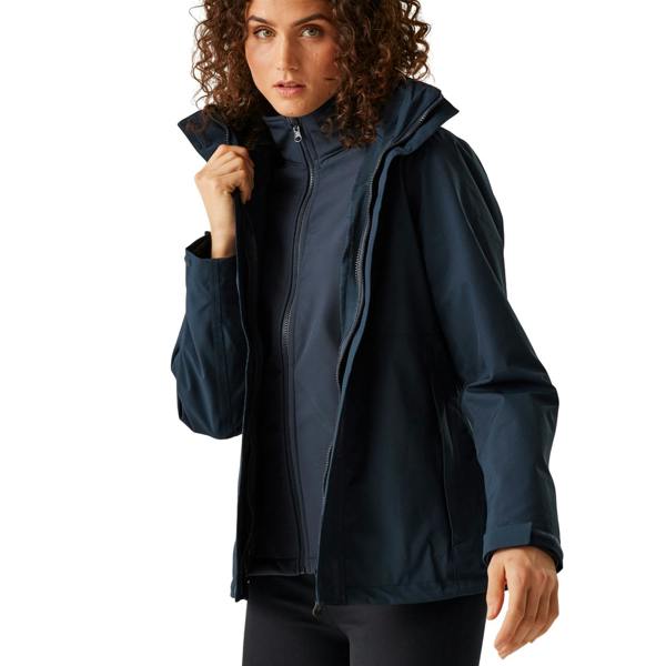 Regatta Womens/Ladies Kingsley 3 in 1 Jacket - Navy - 