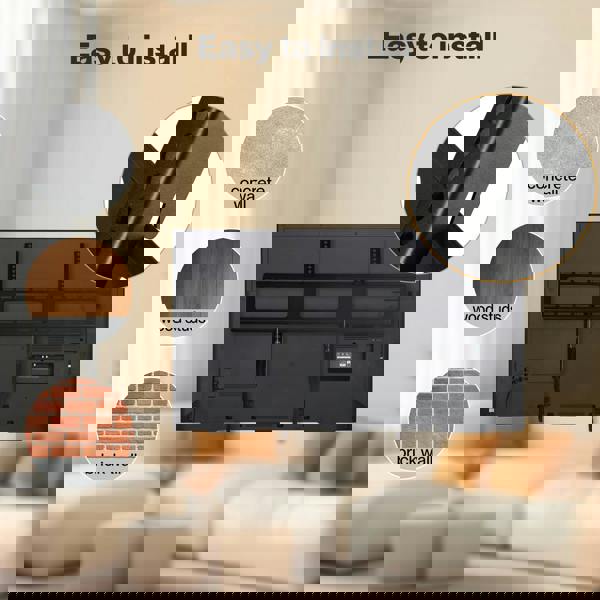 Levede TV Wall Bracket Mount Slim for 32-85 55 65 75 inch Flat 3D LCD LED Plasma