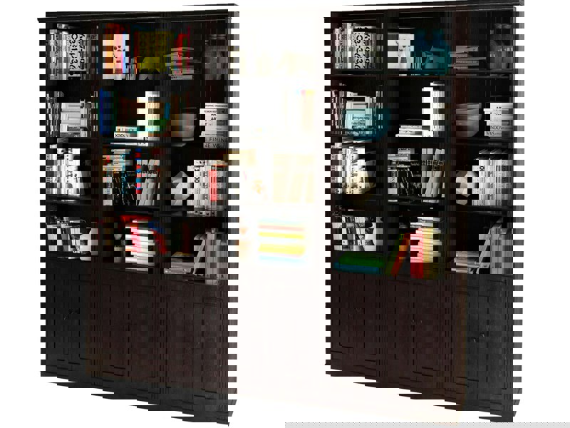 Dorel Home Anita Wall Unit B honey lacquer