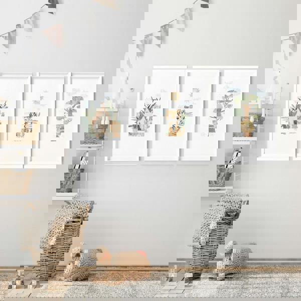 Artwork For Nursery Walls | Set of 3 wall art prints