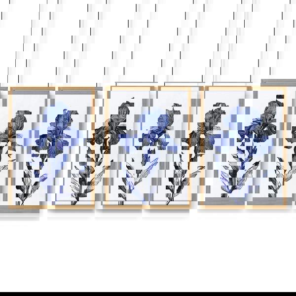 Canvas Pictures For Walls | Set of 3 Botanical Wall art Prints