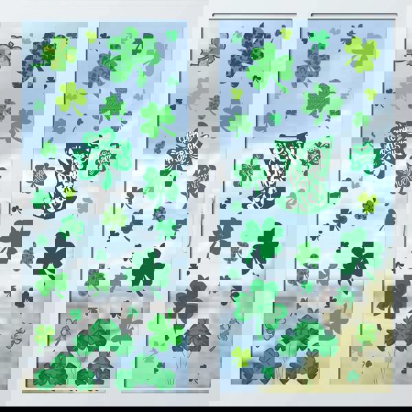 WALPLUS WSW6025 - St Patrick Day's Window Clings
