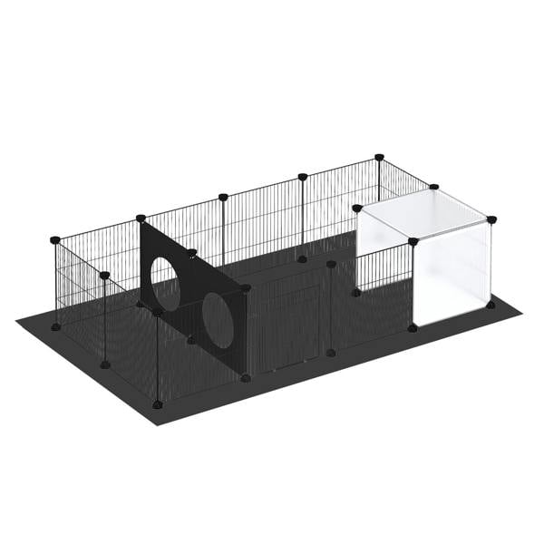 Skylos Small Animal Playpen Puppy Rabbit Fence Hamster Exercise Run Enclosure Indoor