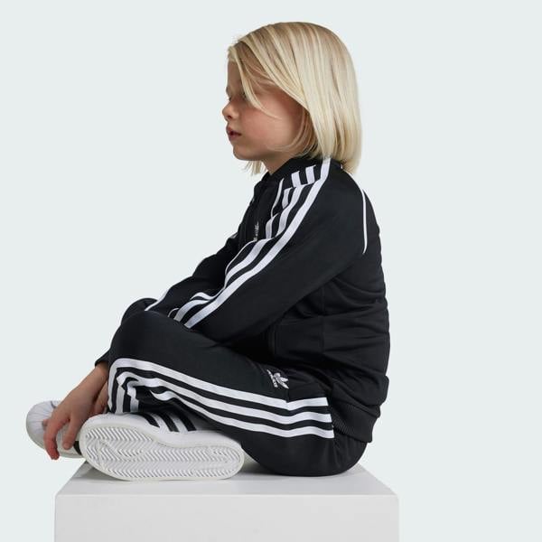 Adidas Originals Unisex Kids SST Tracksuit Black/White