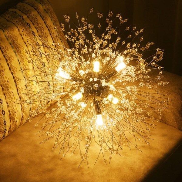 8 Light Holders Sputnik Hanging Pendant Light Ceiling Lights Living and Home
