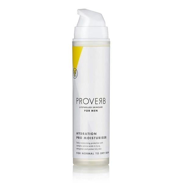 Aquarius Proverb Pro Moisturiser Hydration Life Fuelled Men Daily Face Cream 50ml Light