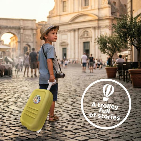 Multiprint Bluey Trolley by Multiprint – Kids Travel & Activity Case