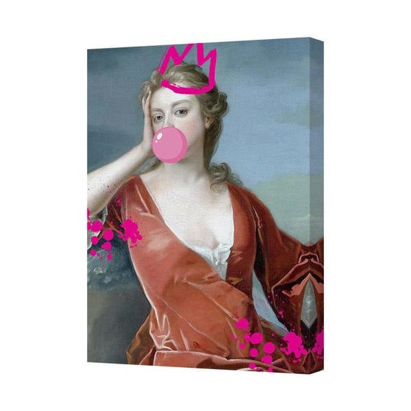 Benjamin Tate Design Pop Art Portrait Canvas Wall Art Modern Vintage Style