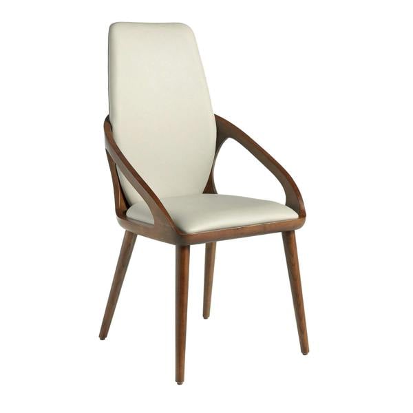 Angel Cerdá Cream Leatherette Chair 4066