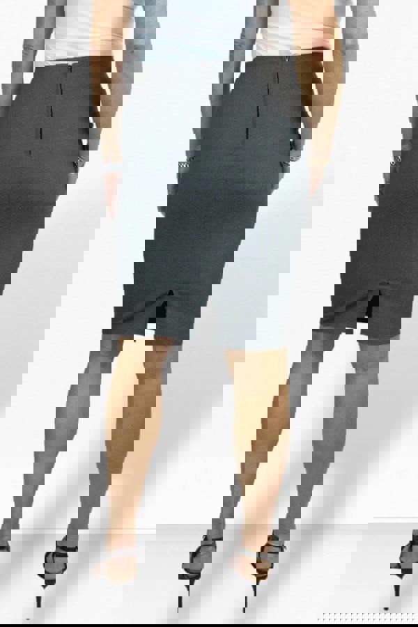 Paulo Due Women's Stretch Bodycon Pencil Skirt 22"