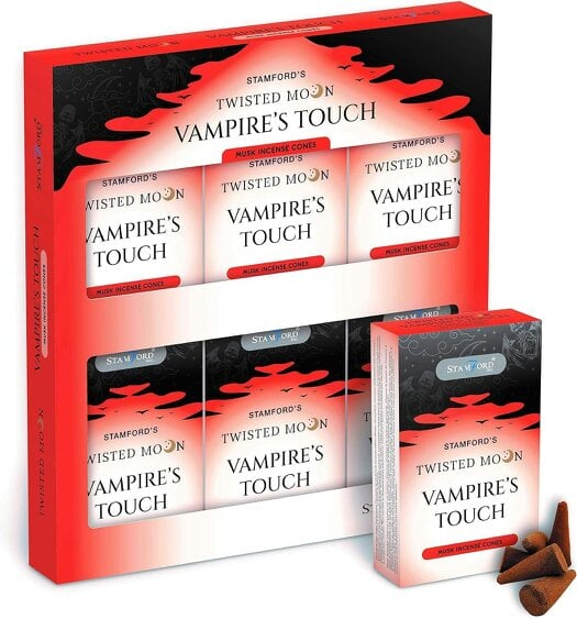 Stamford Twisted Moon Vampire's Touch Musk Incense Cones, 180 cones