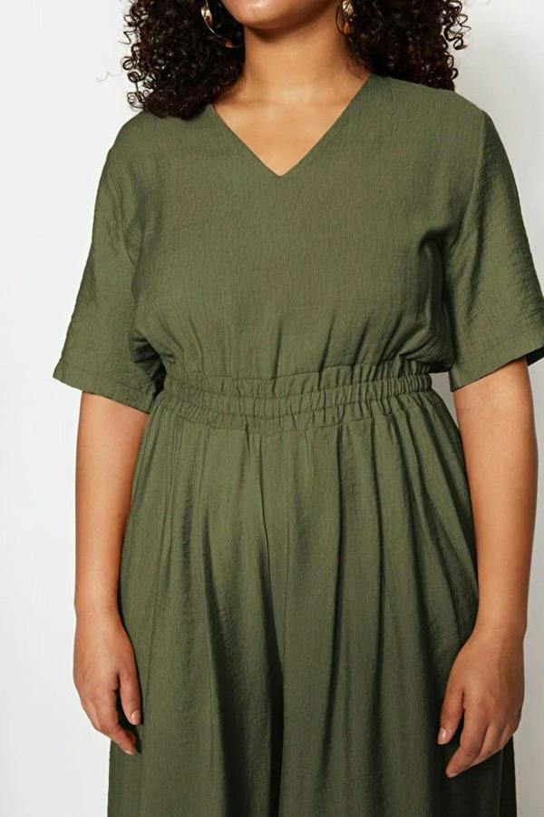 WOVCOR Jumpsuit with Waist Detail