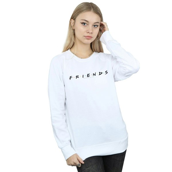 Friends Womens Logo Sweatshirt - White