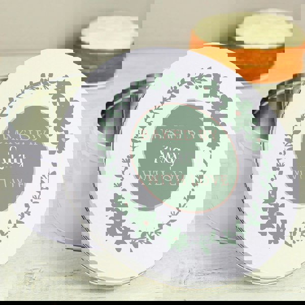 Personalised Memento Company Personalised Floral Cake Tin