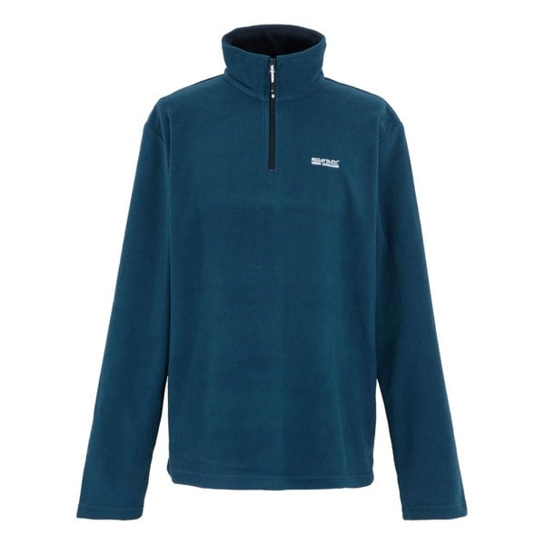 Regatta Great Outdoors Mens Thompson Half Zip Fleece Top - Moonlight Denim/Navy