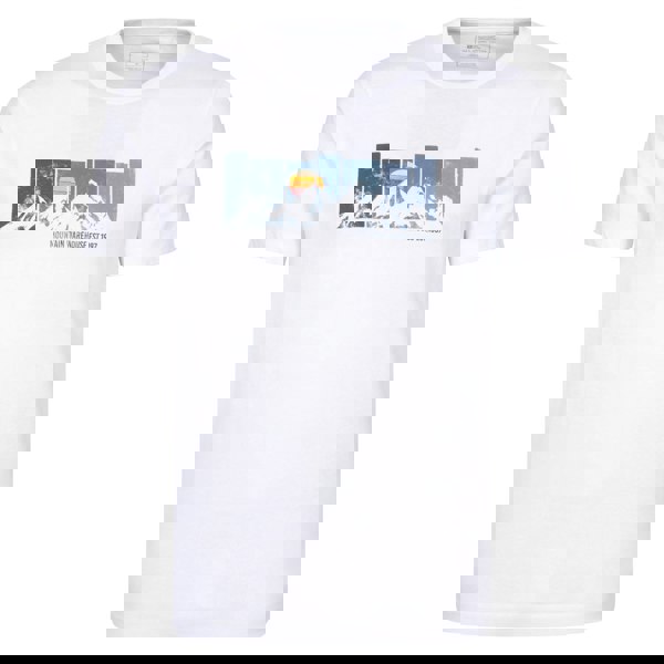 Mountain Warehouse Mens Gradient Graphic T-Shirt - White