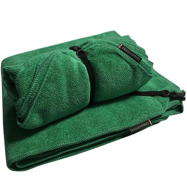 Craghoppers Compact Towel - Agave Green - 