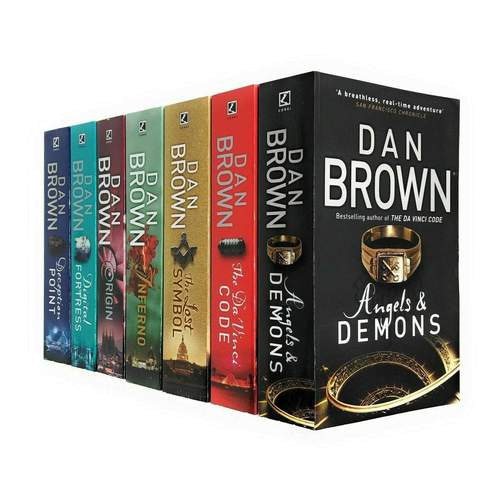 Dan Brown Robert Langdon Series 7 Book Set