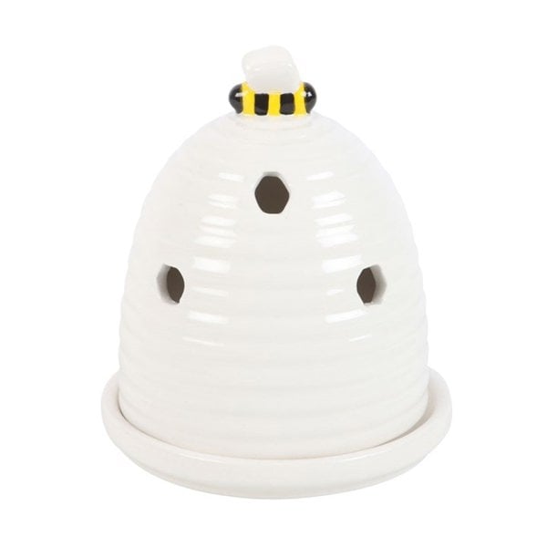 Serano White Beehive Incense Cone Holder