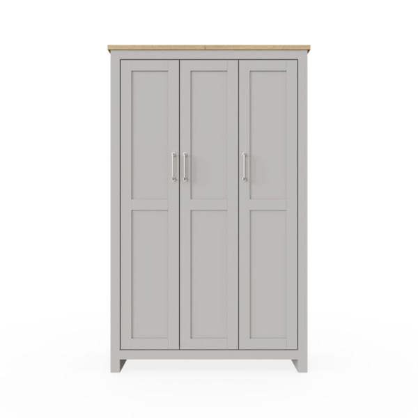Timber Art Design Lisbon 3 Door Wardrobe – Modern Bedroom Storage Unit