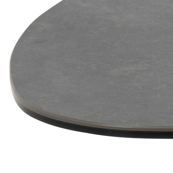 Furniture To Go Barnsley Black Ceramic Coffee Table 84x77x34 cm