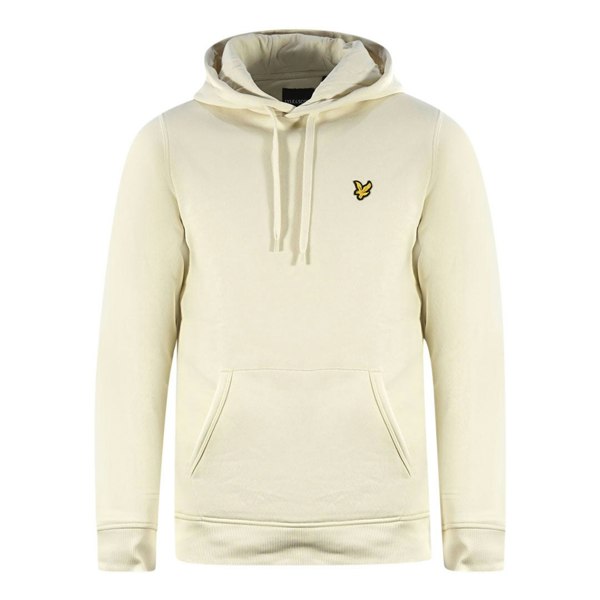 Lyle & Scott Brand Logo Pull-Over Hoodie - Beige