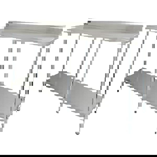 Kukoo Commercial Stainless Steel Catering Table - 7ft Wide