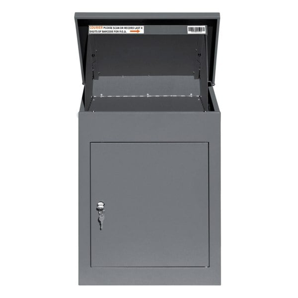 Monstershop Anti-Theft Parcel Post Box - Grey