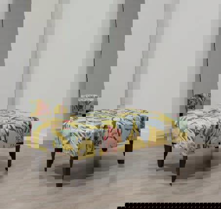 ISTOOLS Zen Ottoman Footstool Pouffe – Coffee Table Bench & Extra Seating UK