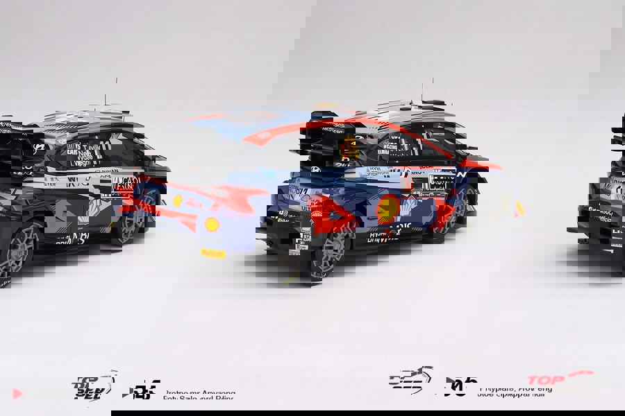 TSM Hyundai i20 N Rally1 Hybrid #11 2023 Rally Monte Carlo 3rd 1:18 TSM TS0545