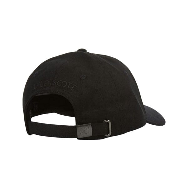 Lyle & Scott Mens Logo Baseball Cap - Jet Black