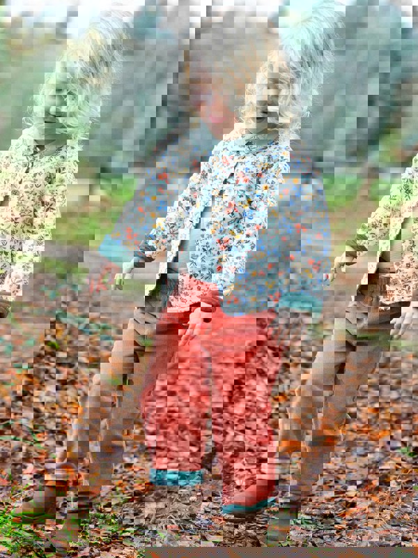 Kite Girls Organic Fairy Flowers Quilted Jacket