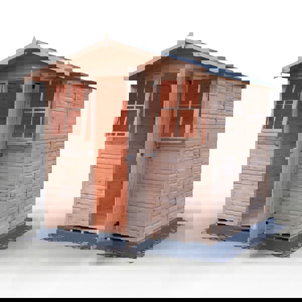 Shire Casita 7x7 12mm interlock Clad wooden Shed - Best Shed