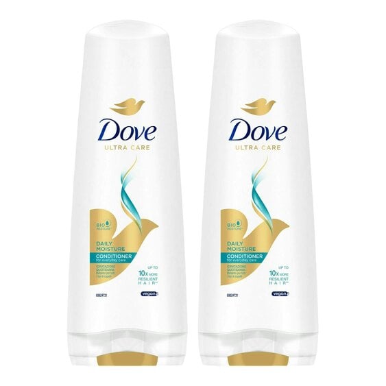 Dove Ultra Care Conditioner -  Daily Moisture 2x350 ml Bio Restore Technology