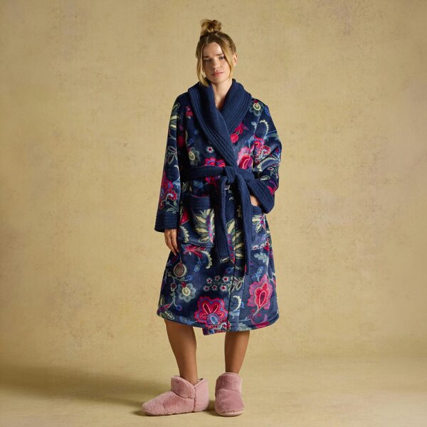 Joules Y97379 Womens Bathrobe Bath Robe   in  Multicoloured