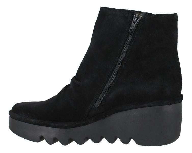 Fly London Brom Womens Zip Up Chelsea Dealer Mid Ankle Boots