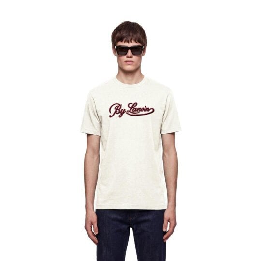 By Lanvin Script Logo White T-Shirt