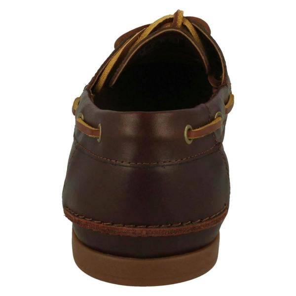Clarks Mens Clarks Lace Up Deck Shoes Pickwell Sail