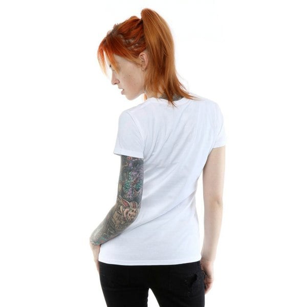 Disney Womens/Ladies Classic Donald Duck Cotton T-Shirt - White