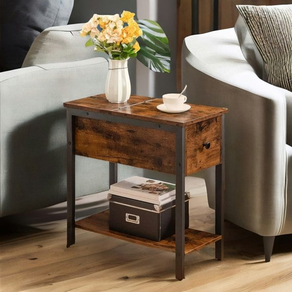 Rafaelo Mobilia Flip Top End Table