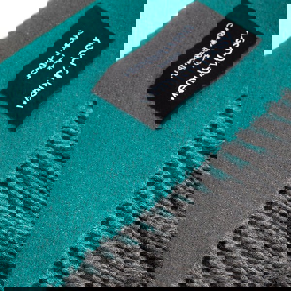 Daydreams - Merino Lambswool Throw - Deep Sea Green - Heating & Plumbing London - Throw