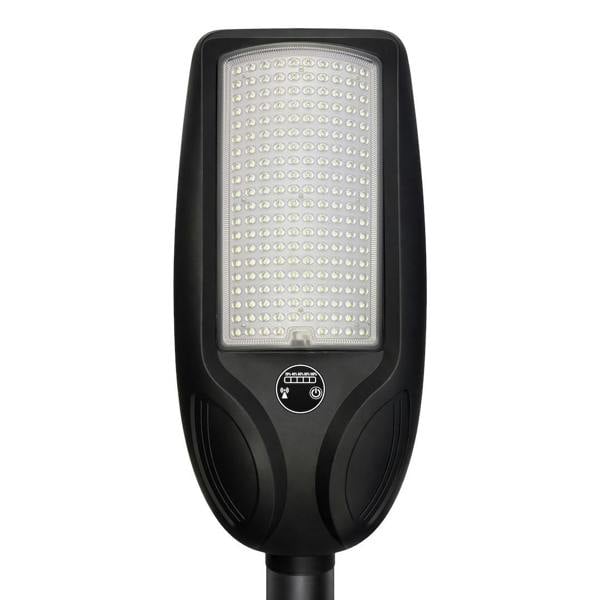 Milagro Venice Solar Lamp 200W 1500Lm 4000K Ip65 Black