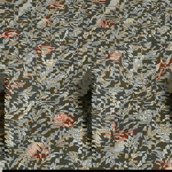 William Morris At Home Bird & Pomegranate Wallpaper | Charcoal